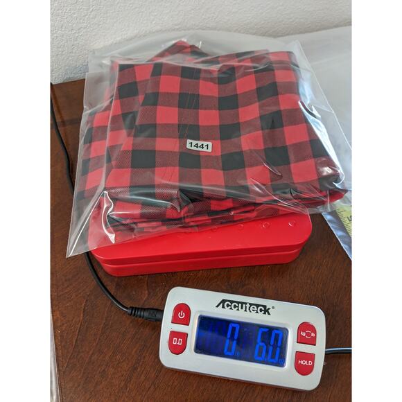 Old Navy Buffalo Plaid‎ Leggings XS Tall Black Red High Waisted Check Mid Rise - Picture 7 of 7